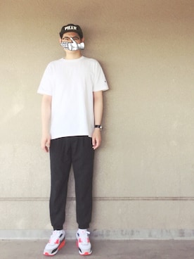 「.......RESEARCH（リサーチ）のアイテム」を使った、ドンコニさん（メンズ・175cm）の夏コーディネート