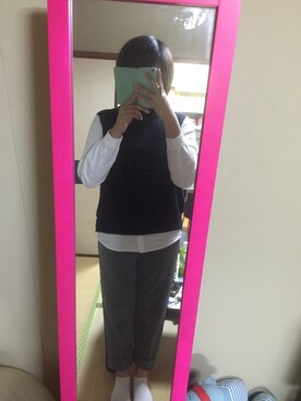 M.Nさん（レディース・158cm）の秋コーディネート