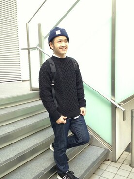 こいでさん（メンズ・169cm）の秋コーディネート