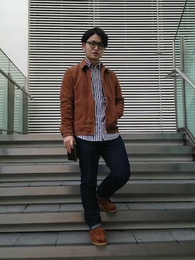 こいでさん(メンズ・169cm)の冬コーディネート