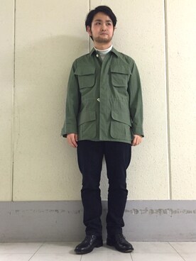 「AURALEE」｜こいでさん（メンズ・168cm）の春コーディネート