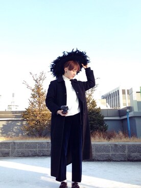 Yomenさん（レディース・161cm）の冬コーディネート
