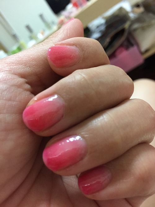 トレンドの「シロップネイル」「チークネイル」が簡単に自分で出来る!