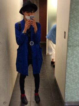 「HARE（ハレ）のアイテム（その他アウター）」を使った、なおきんぐさん（メンズ・183cm）の春コーディネート