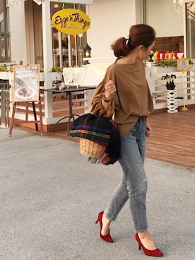 yuさん（レディース・153cm）の秋コーディネート