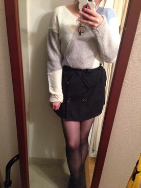 「オトナになりたい」｜み まさん（レディース・164cm）の冬コーディネート