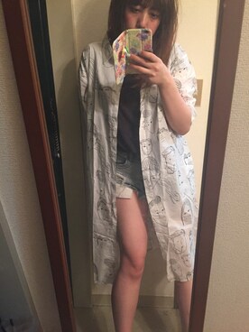 「顔」｜み まさん（レディース・164cm）の春コーディネート
