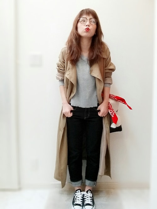 Maamin Ungridのトレンチコートを使ったコーディネート Wear