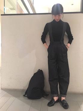 「BERING（ベーリング）のアイテム」を使った、NORDICFeeling天神店スタッフさん（レディース・164cm）の秋コーディネート