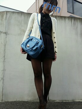 「EDDY GRACE（エディグレース）のアイテム」を使った、runrunさん（レディース・160cm）の秋コーディネート