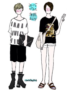 実さんのコーディネート