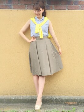 Fukuzo フクゾー のシャツ ブラウスを使ったレディース人気ファッションコーディネート Wear