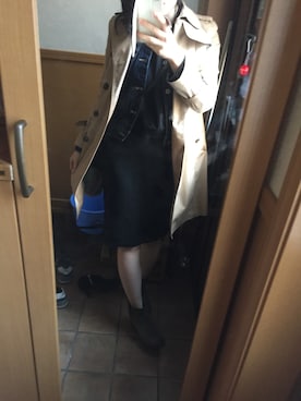 「UNRELISH（アンレリッシュ）のアイテム（デニムジャケット）」を使った、yuriさん（レディース・158cm）の秋コーディネート