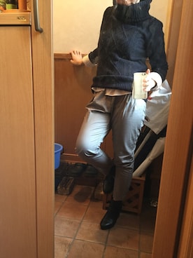 「グレーパンツ」｜yuriさん（レディース・158cm）の春コーディネート