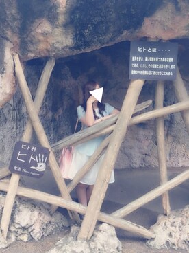 「CECIL McBEE（セシルマクビー）のアイテム（アナログ腕時計）」を使った、すず◡̈⋆さん（レディース・159cm）の夏コーディネート