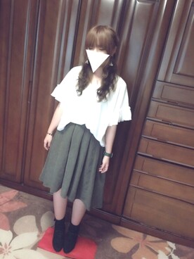 すず◡̈⋆さん（レディース・159cm）の秋コーディネート