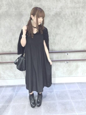 すず◡̈⋆さん（レディース・159cm）の秋コーディネート