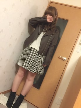 すず◡̈⋆さん（レディース・159cm）の秋コーディネート