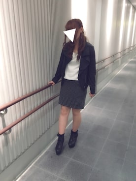 すず◡̈⋆さん（レディース・159cm）の秋コーディネート