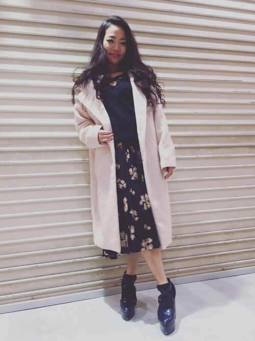Spiralgirl Spiralgirl Official Spiralgirlのチェスターコートを使ったコーディネート Wear Spiralgirl Spiralgirl Official Spiralgirlのチェスターコートを使ったコーディネート Wear