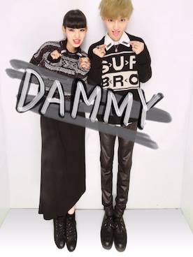 「UNIF（ユニフ）のアイテム（トップス）」を使った、jume≒auxさん（メンズ・173cm）の秋コーディネート