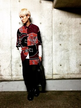 jume≒auxさん（メンズ・173cm）の夏コーディネート