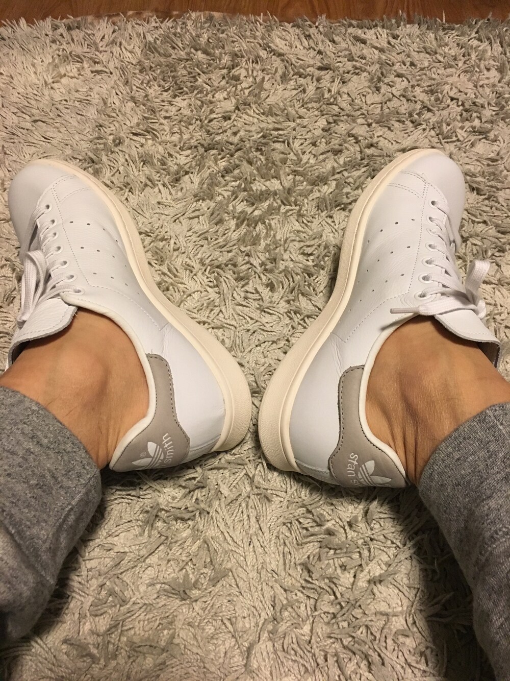 「スタンスミス、stan smith、白スニーカー」｜「adidasの★2016年春夏モデル★オリジナルス　スタンスミス　[STAN SMITH]（スニーカー、ホワイト系）」を使った、かずひさん（メンズ・178cm）の春コーディネートの1枚目の写真