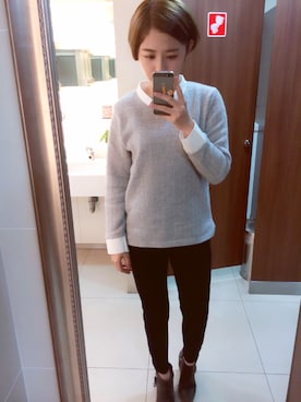 「アイテム（メイクアップ）」を使った、tzさん（レディース・160cm・20代）の冬コーディネート