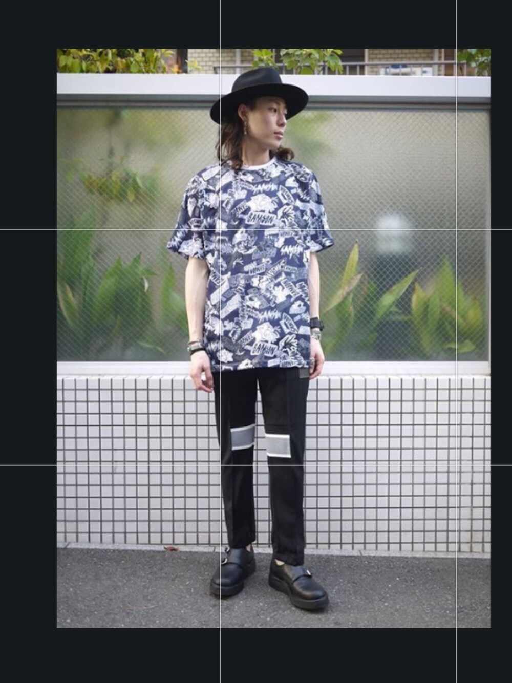 「SHAUNSAMSON、KIDS LOVE GAITE、PHENOMENON」｜「SHAUN SAMSONのアイテム（Tシャツ/カットソー、ホワイト系）」を使った、sunamooriさん（メンズ・182cm）の春コーディネートの1枚目の写真