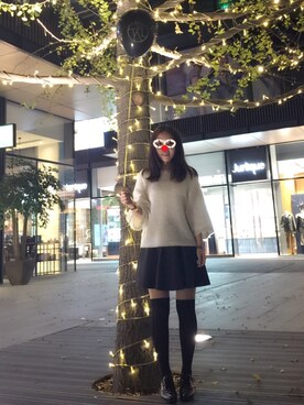 「アイテム（ブーティ）」を使った、Baooobaoさん（レディース・159cm・20代）の秋コーディネート