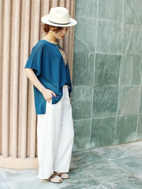 JOURNAL STANDARD relume 新宿店 STAFFさん（レディース・159cm）の春コーディネート