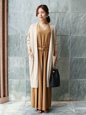 JOURNAL STANDARD relume 新宿店 STAFFさん（レディース・165cm）の春コーディネート