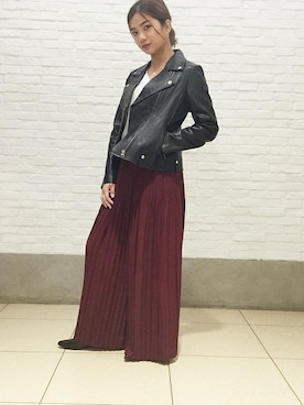 JOURNAL STANDARD relume 新宿店 STAFFさん（レディース・165cm）の夏コーディネート