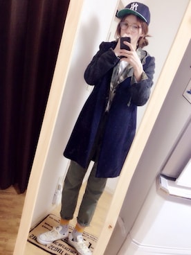 「フリマ」｜「アイテム（ジャケット/アウター）」を使った、speelsさん（レディース・168cm）の春コーディネート