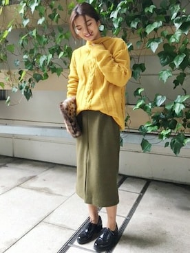 「relume」｜lalaさん（レディース・157cm）の秋コーディネート