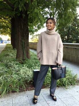 「relume」｜lalaさん（レディース・157cm）の秋コーディネート