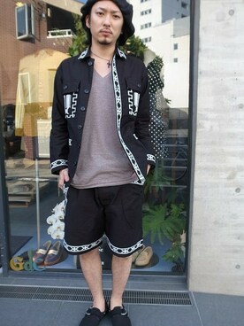 GDCTOKYO-MAH-bow-さん（メンズ・171cm）の夏コーディネート