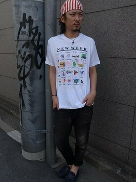 GDCTOKYO-MAH-bow-さん（メンズ・171cm）の夏コーディネート