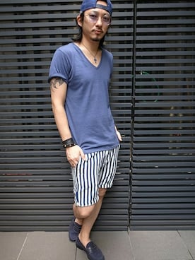 GDCTOKYO-MAH-bow-さん（メンズ・171cm）の夏コーディネート