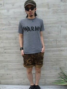 GDCTOKYO-MAH-bow-さん(メンズ・171cm)の夏コーディネート