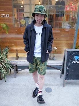 GDCTOKYO-MAH-bow-さん（メンズ・171cm）の春コーディネート