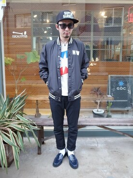 GDCTOKYO-MAH-bow-さん(メンズ・171cm)の春コーディネート