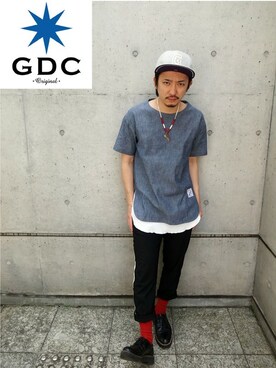 GDCTOKYO-MAH-bow-さん（メンズ・171cm）の春コーディネート