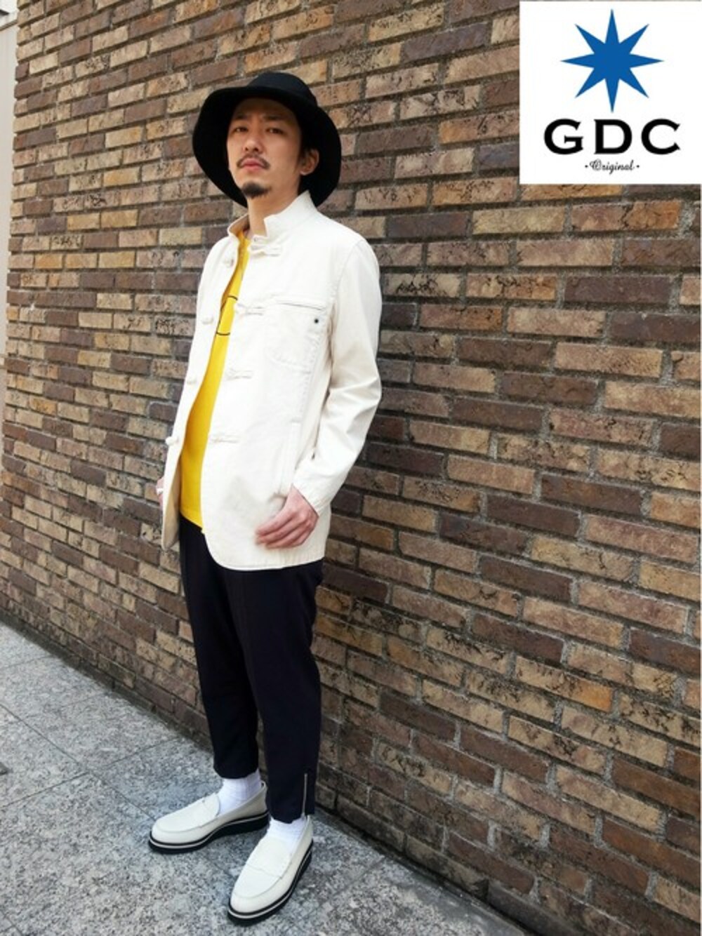 GDCTOKYO-MAH-bow-さんの「WIDE BRIM HAT-B（GDC）」を使ったコーディネート