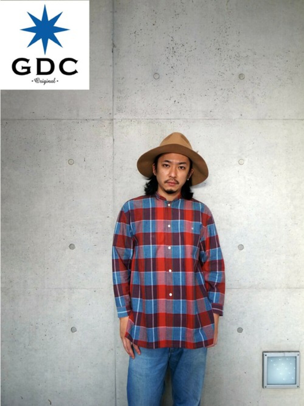 GDCTOKYO-MAH-bow-さんの「WIDE FELT HAT（GDC）」を使ったコーディネート