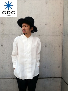 「先行予約」｜GDCTOKYO-MAH-bow-さん（メンズ・171cm）の冬コーディネート