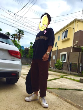 「ICEBERG（アイスバーグ）のアイテム」を使った、ぐっちょんさん（メンズ・161cm）の春コーディネート
