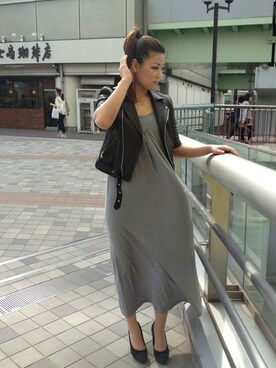 北谷さん（レディース・170cm）の春コーディネート