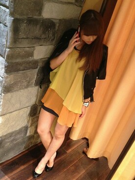 北谷さん（レディース・170cm）の夏コーディネート