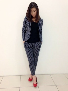 北谷さん（レディース・170cm）の春コーディネート